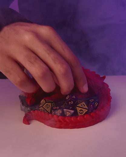 Nap Twenty  Red Dragon Dice Holder Display