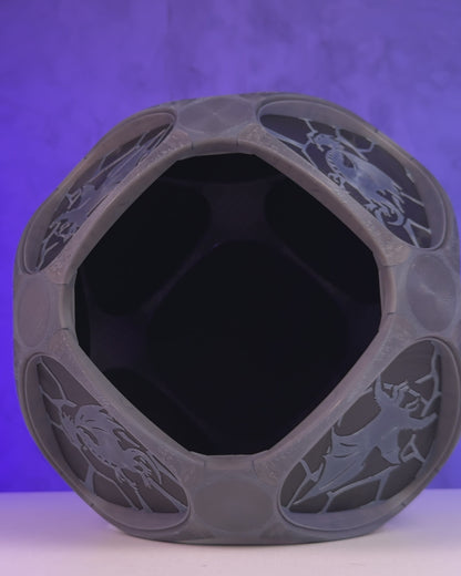 Dragon Pattern Pet Pod – For the Fiercely Cuddly