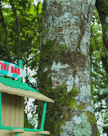 The Tiki Tweet Bar – Tropical Bird Feeder with Island Vibes