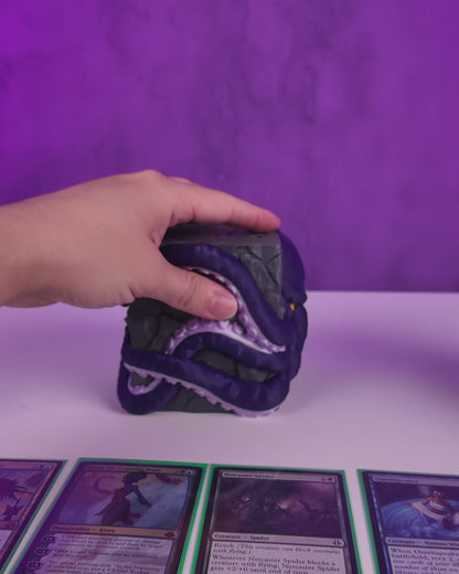 Cthulhu-Inspired Tentacle Guardian Card Deck Box