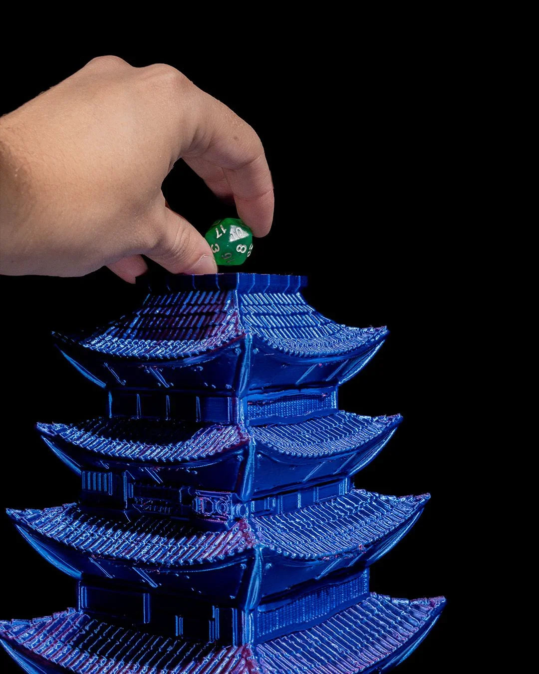 Dystopian Asia Dice Tower - Fusion Layer 3D