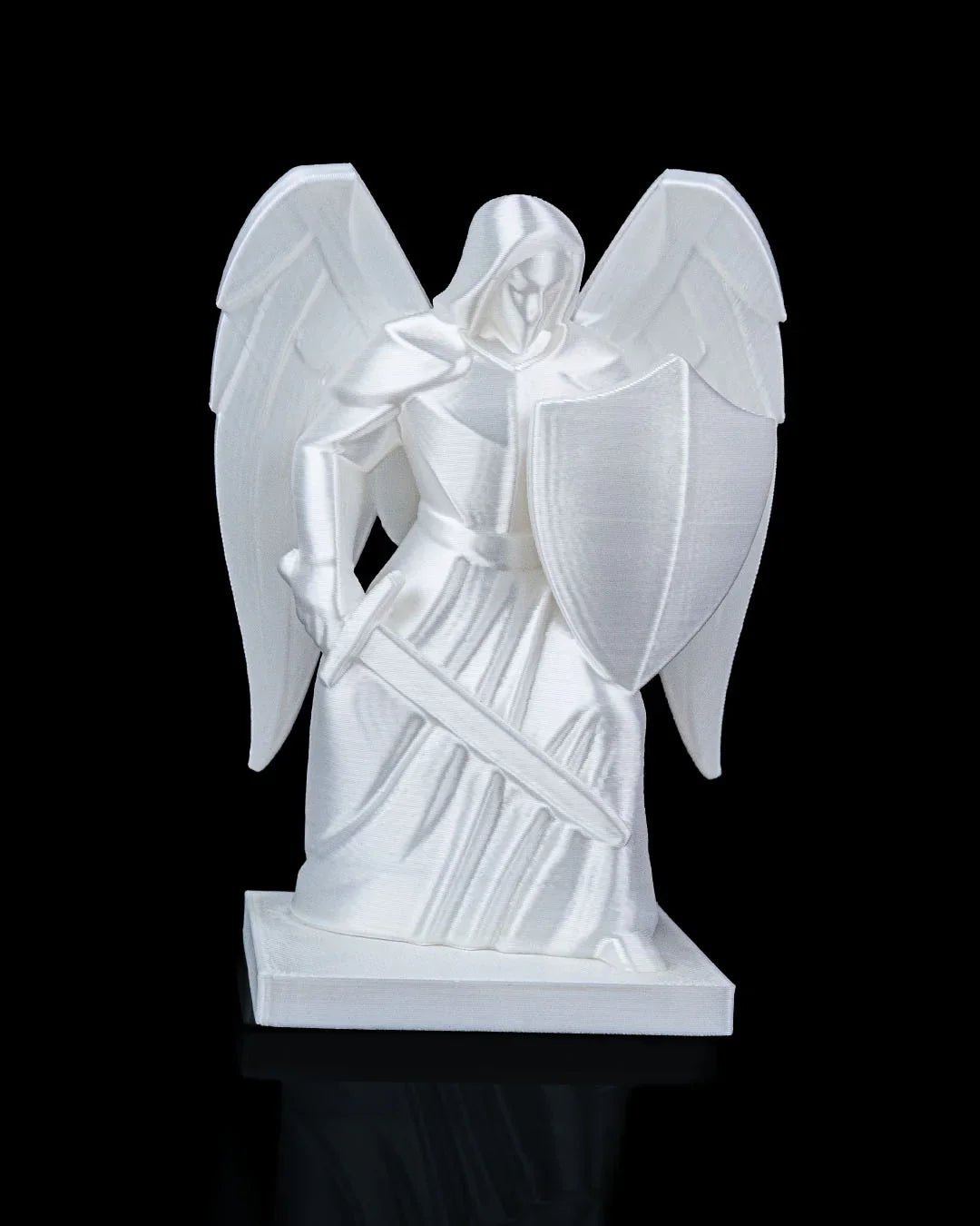 Archangel Michael Statue - Fusion Layer 3D