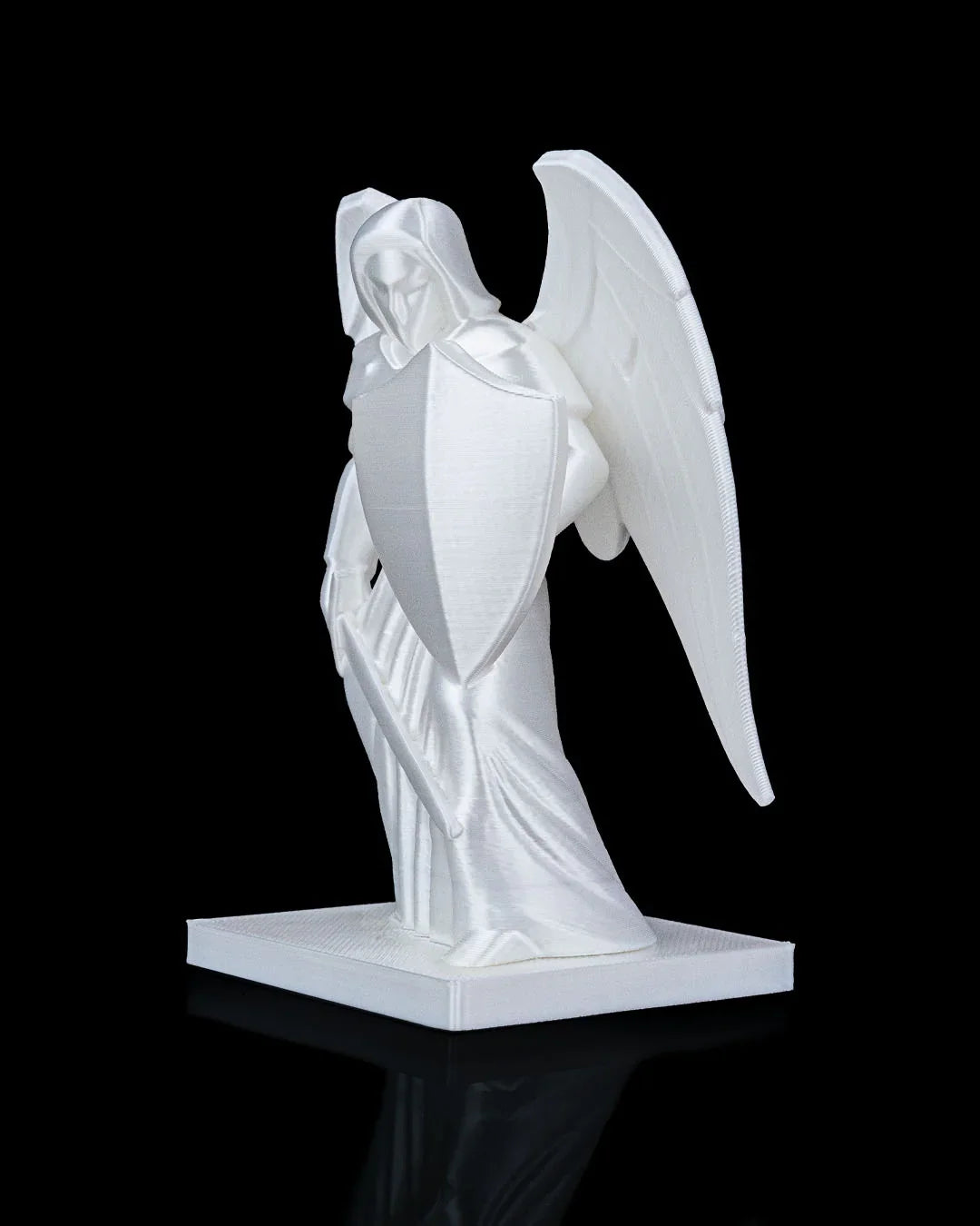 Archangel Michael Statue - Fusion Layer 3D