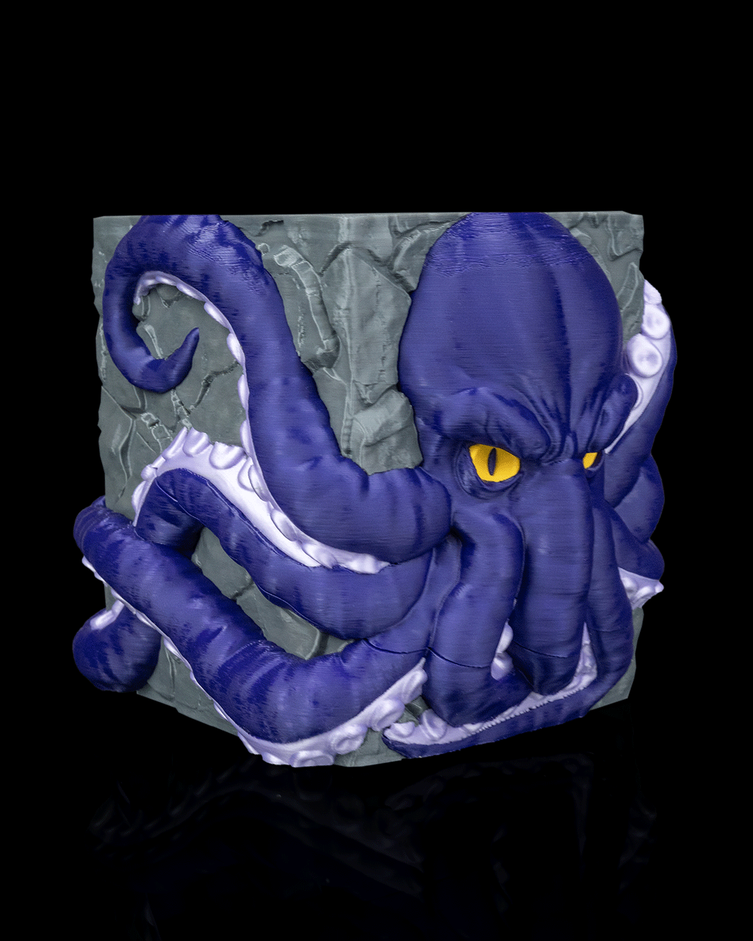 cthulhu tentacle guardian deck box – 3d printed fantasy card storage | lovecraft tcg box for magic, pokémon & yu gi oh!