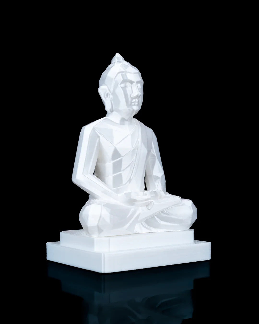 Serene Buddha Statue - Fusion Layer 3D