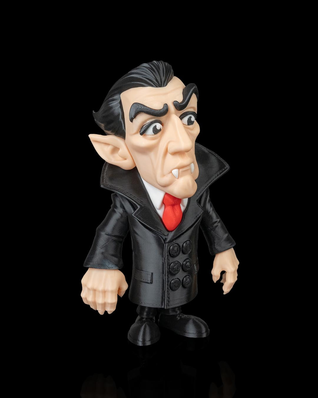 count vexor vampire – creepy keepers halloween figure | 3d printed horror toy | gothic vampire collectible décor