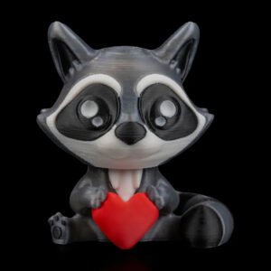Rascal Raccoon Clicker – Fidget with a Sneaky Twist - Fusion Layer 3D