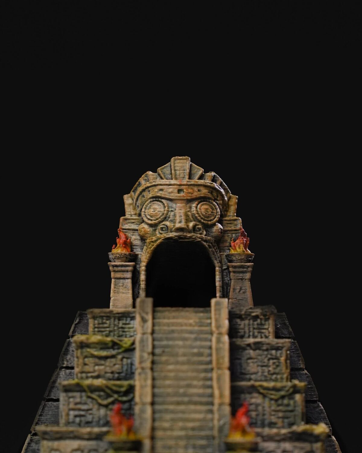 Temple of Fate Dice Tower - Fusion Layer 3D