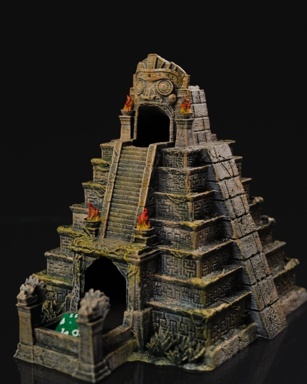 Temple of Fate Dice Tower - Fusion Layer 3D