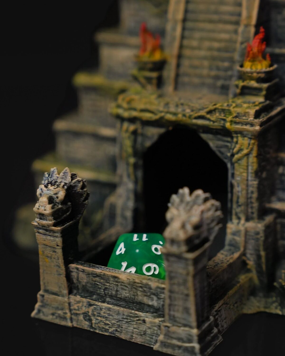 Temple of Fate Dice Tower - Fusion Layer 3D