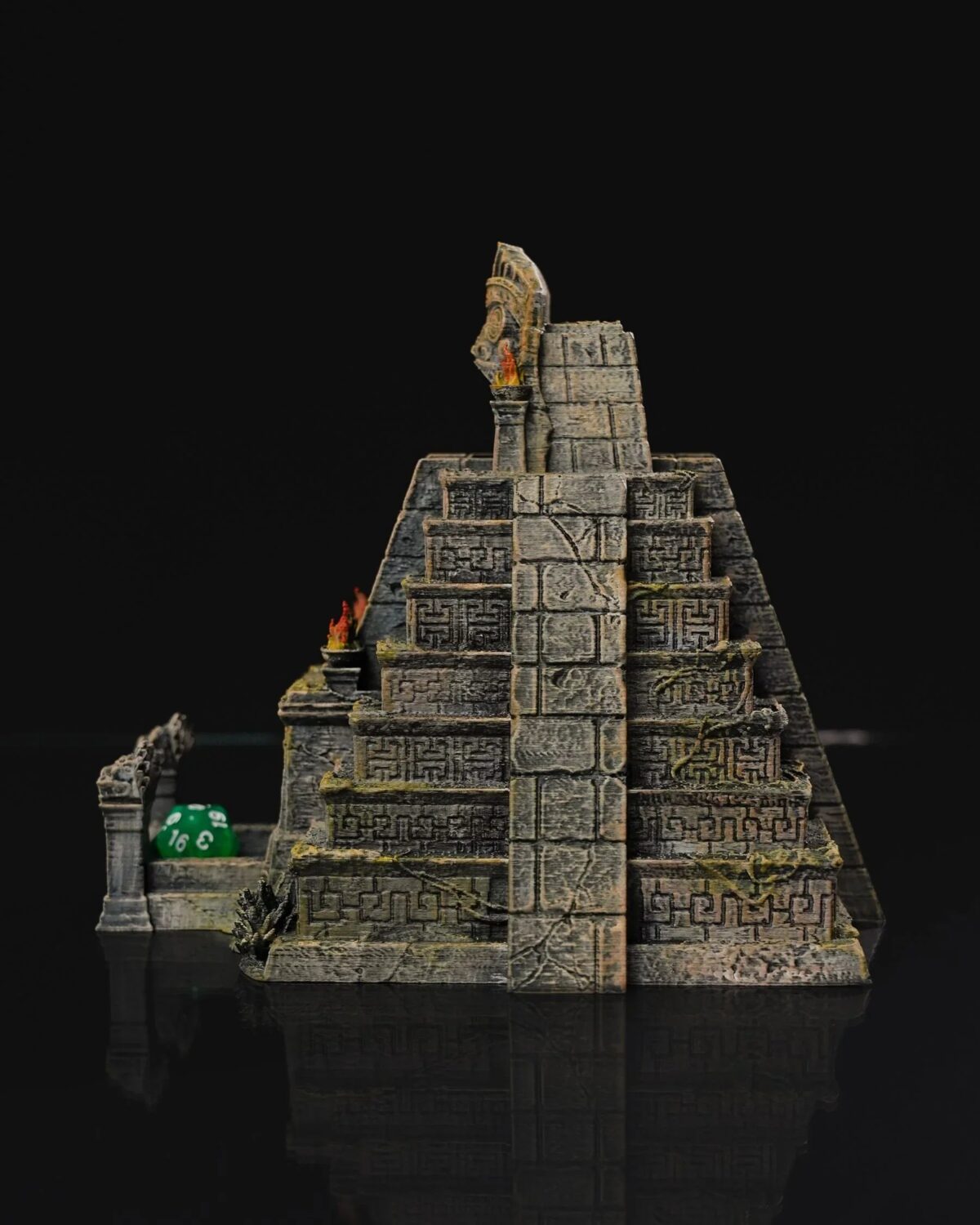 Temple of Fate Dice Tower - Fusion Layer 3D