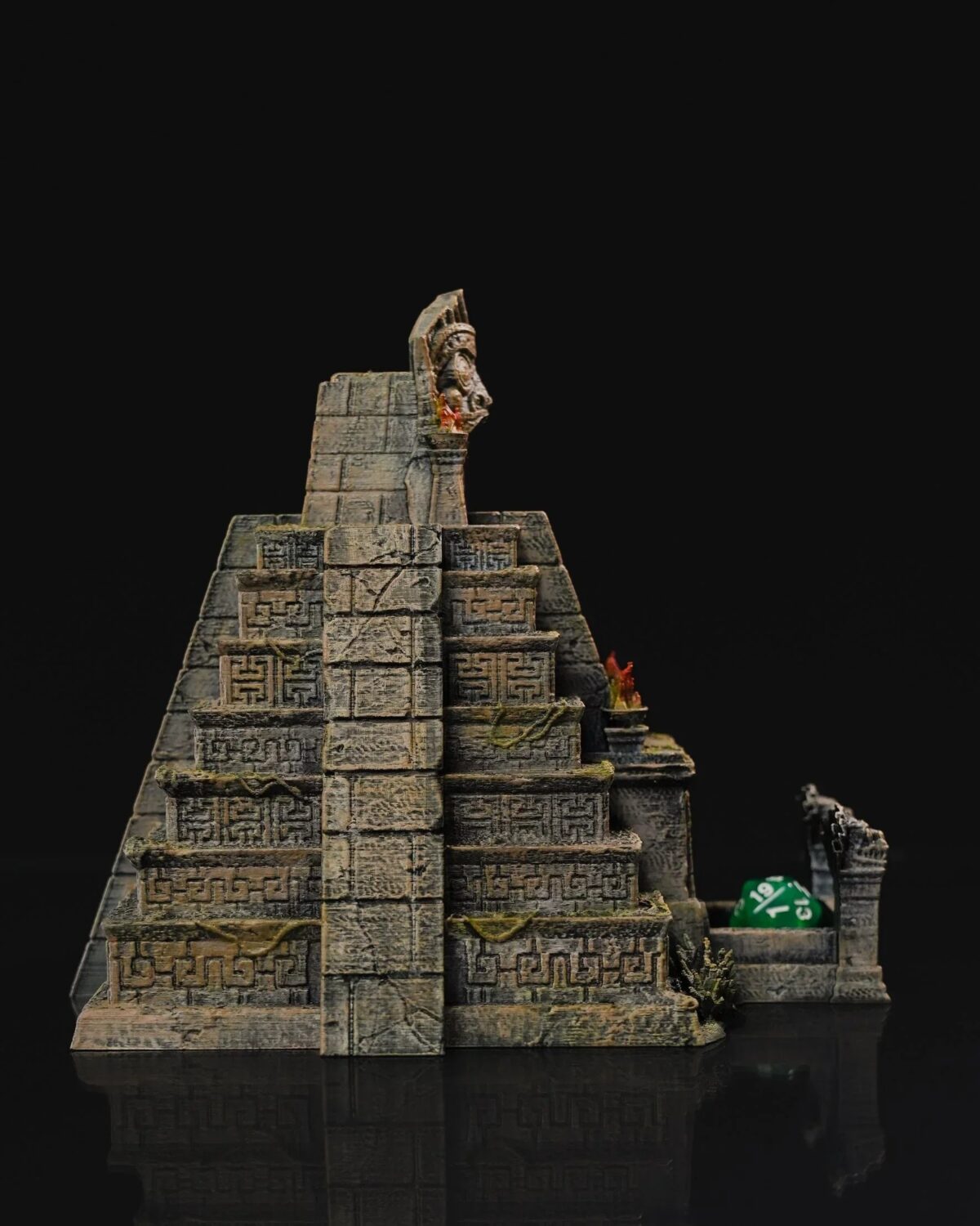 Temple of Fate Dice Tower - Fusion Layer 3D