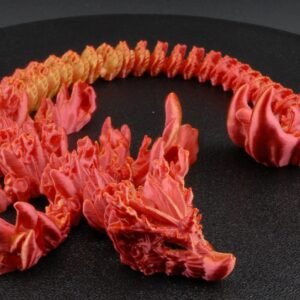 Coral Dragon – Articulated Sea-Inspired Fantasy Dragon - Fusion Layer 3D