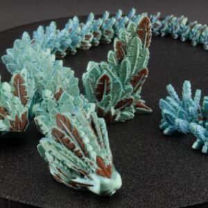 Flying Serpent Articulated Dragon - Fusion Layer 3D