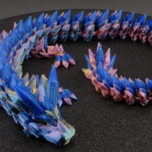 Crystal Articulated Dragon - Fusion Layer 3D