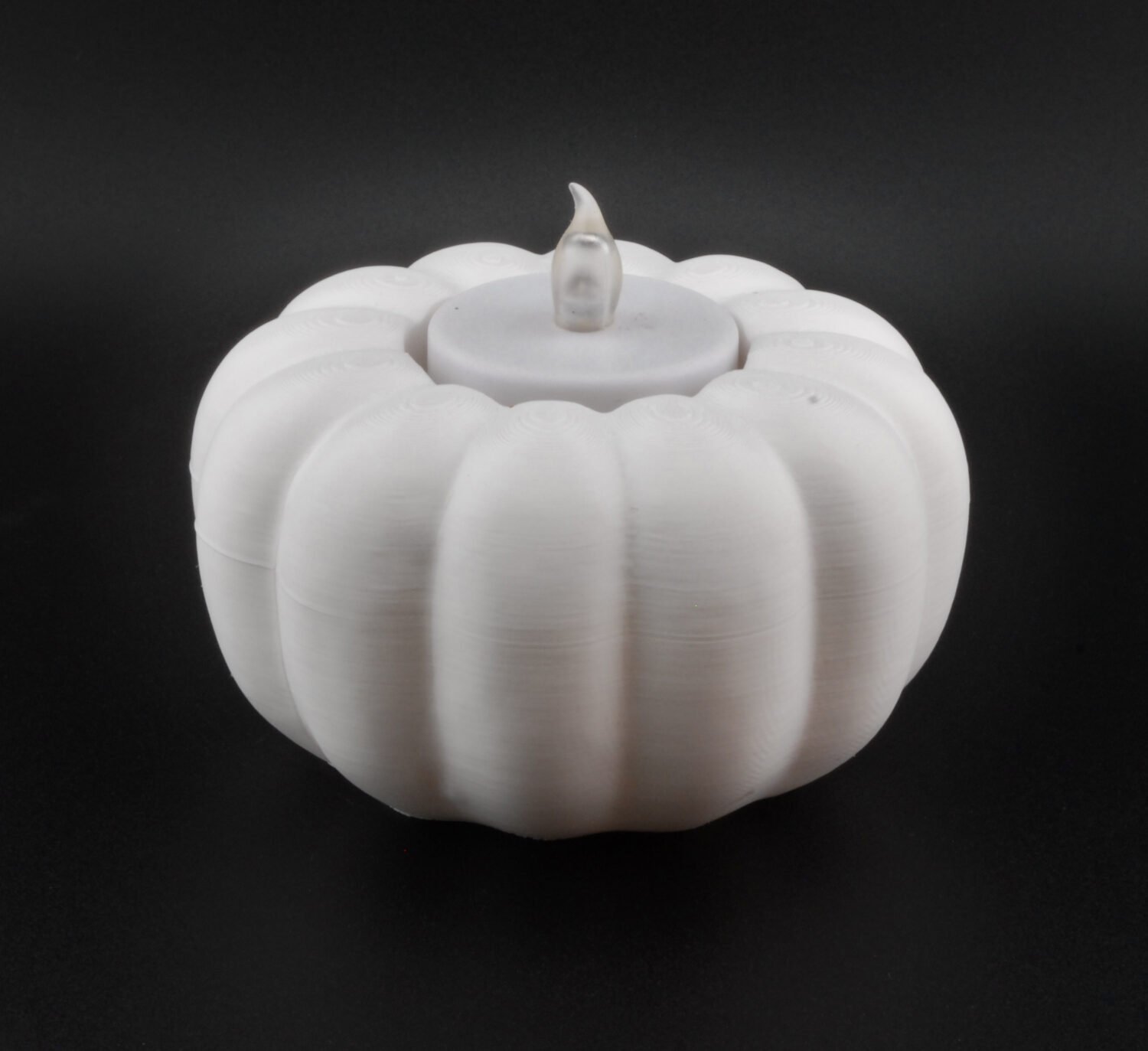Pumpkin Tealight Candle Holders – 3D Printed Fall Décor Set of 2 | LED Candle Pumpkins with Tea Lights | Fusion Layer 3D Thanksgiving Accent - Image 7