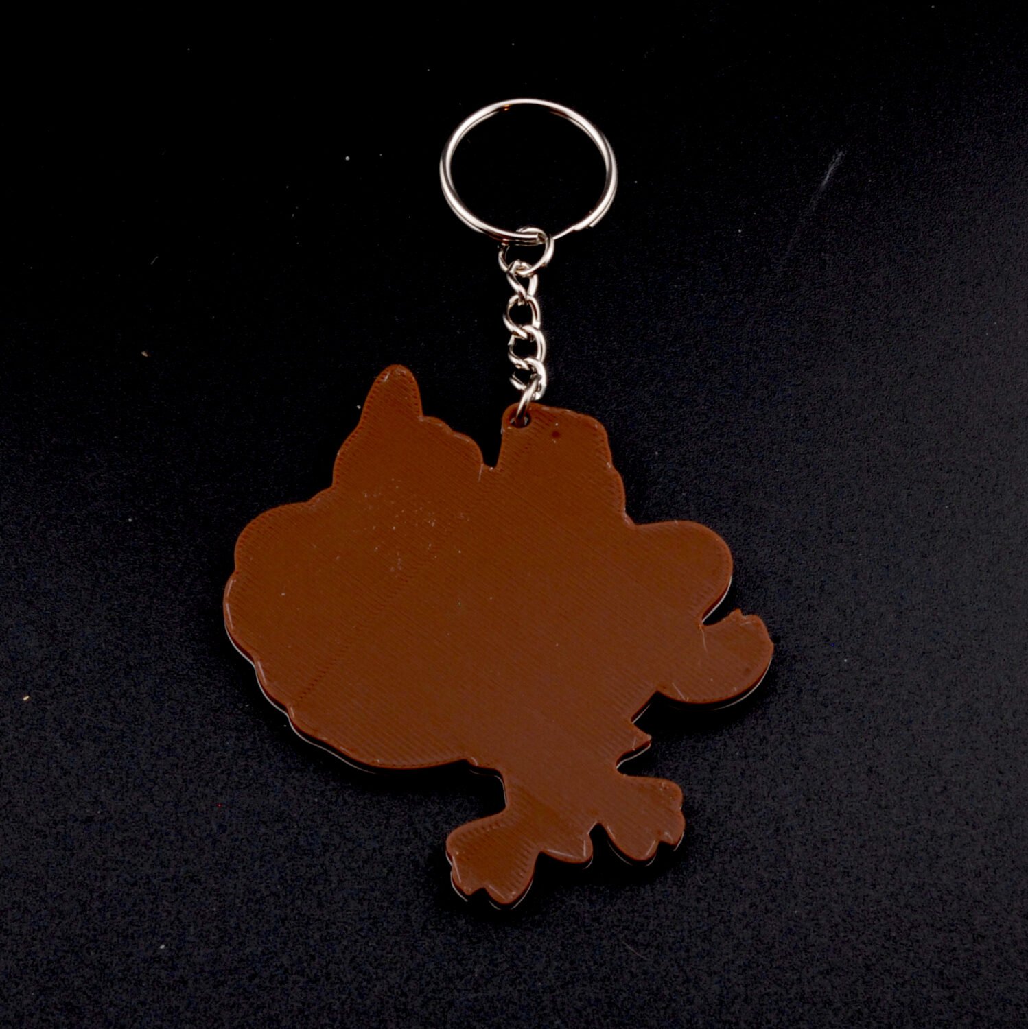 Angry Turkey Keychain – Funny 3D Printed Turkey Keyring Gift | Fusion Layer 3D Thanksgiving Humor Accessory - Image 3