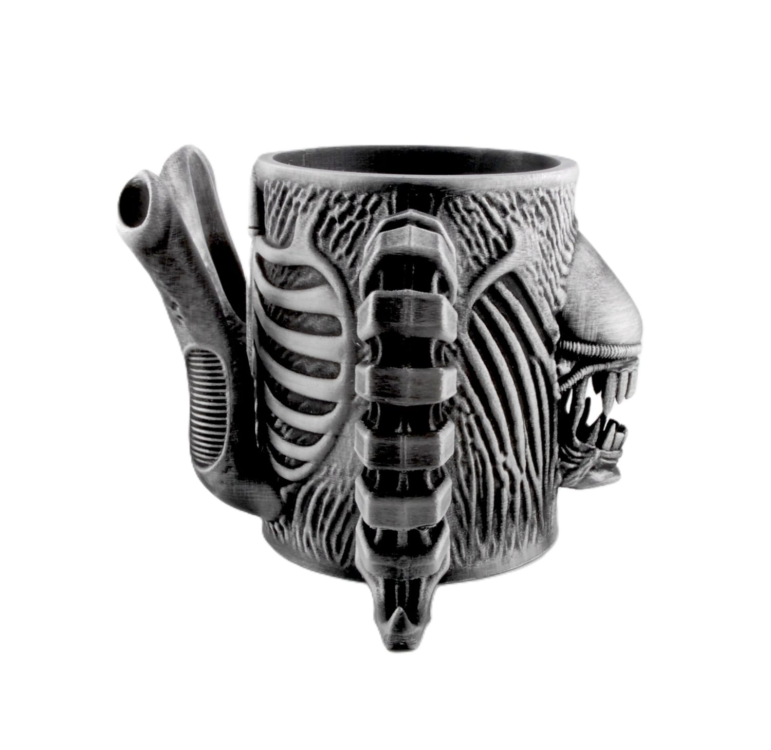 Alien Ice Cream Pint Holder – 3D Printed Xenomorph-Inspired Cozy | Sci-Fi Horror Cup | Left or Right Handle - Image 11