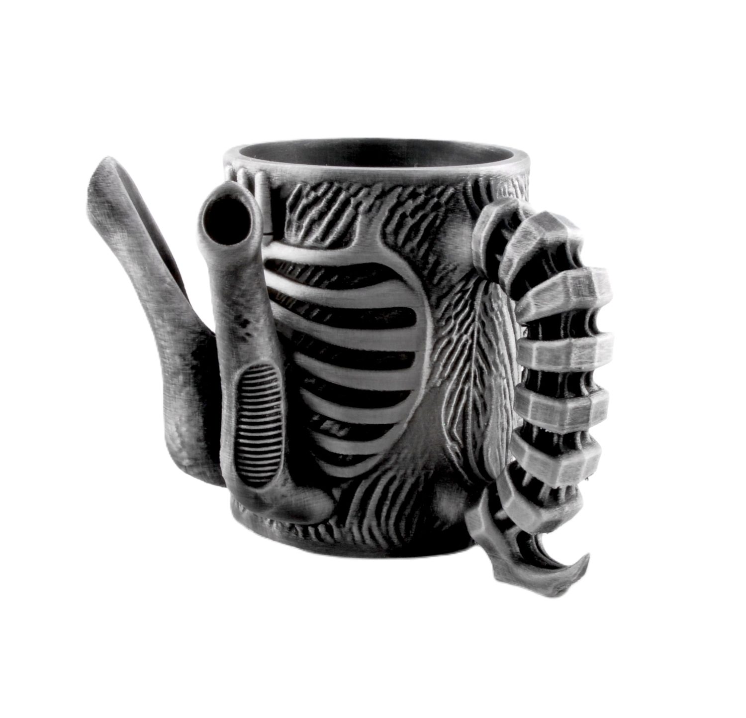 Alien Ice Cream Pint Holder – 3D Printed Xenomorph-Inspired Cozy | Sci-Fi Horror Cup | Left or Right Handle - Image 6