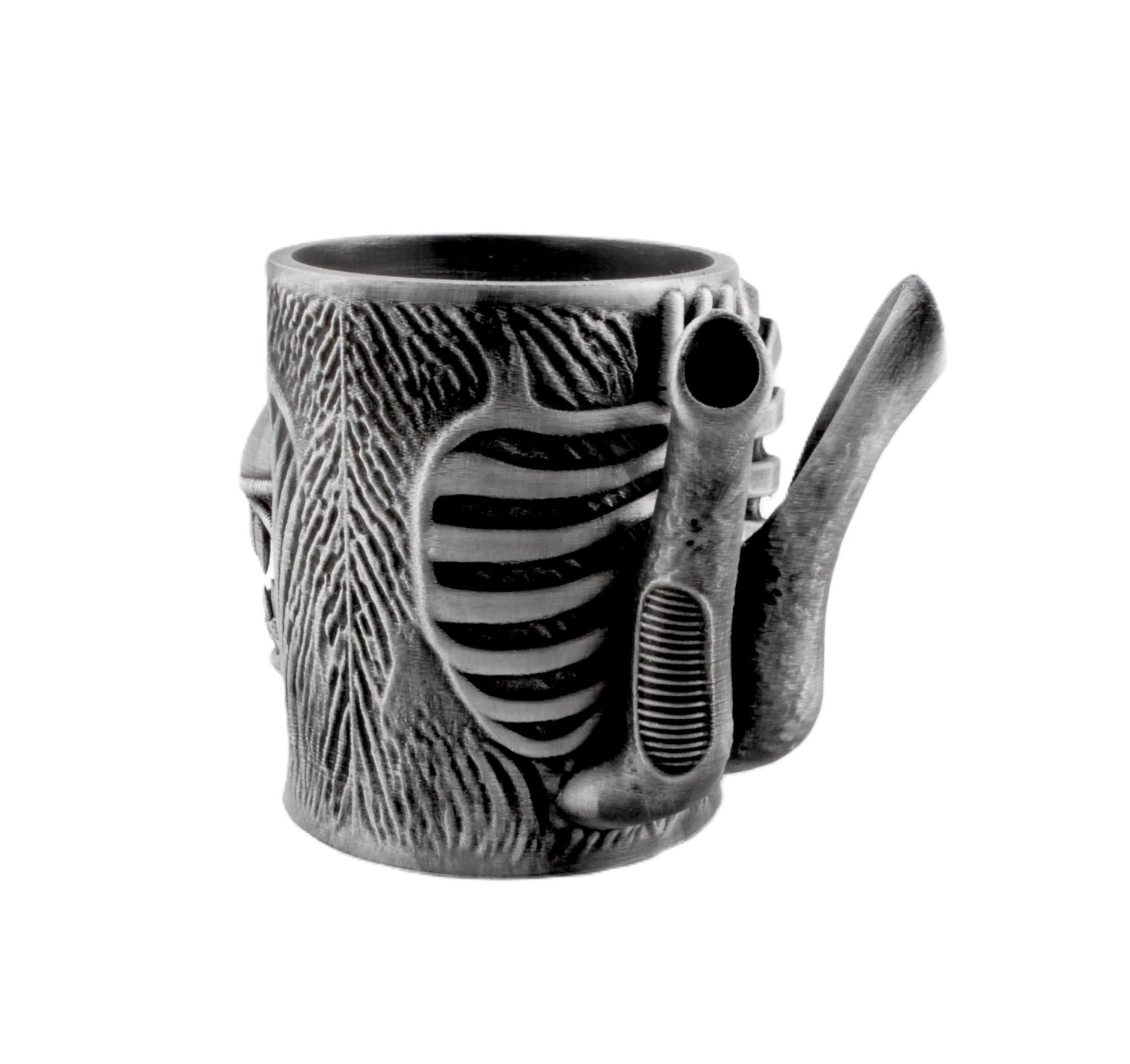 Alien Ice Cream Pint Holder – 3D Printed Xenomorph-Inspired Cozy | Sci-Fi Horror Cup | Left or Right Handle - Image 13