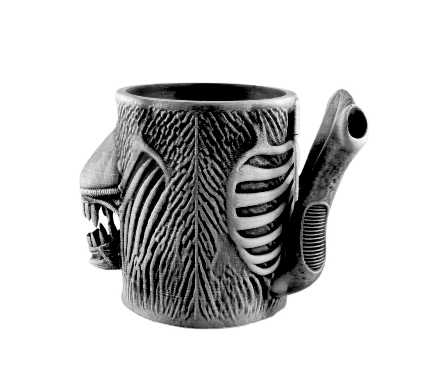 Alien Ice Cream Pint Holder – 3D Printed Xenomorph-Inspired Cozy | Sci-Fi Horror Cup | Left or Right Handle - Image 14