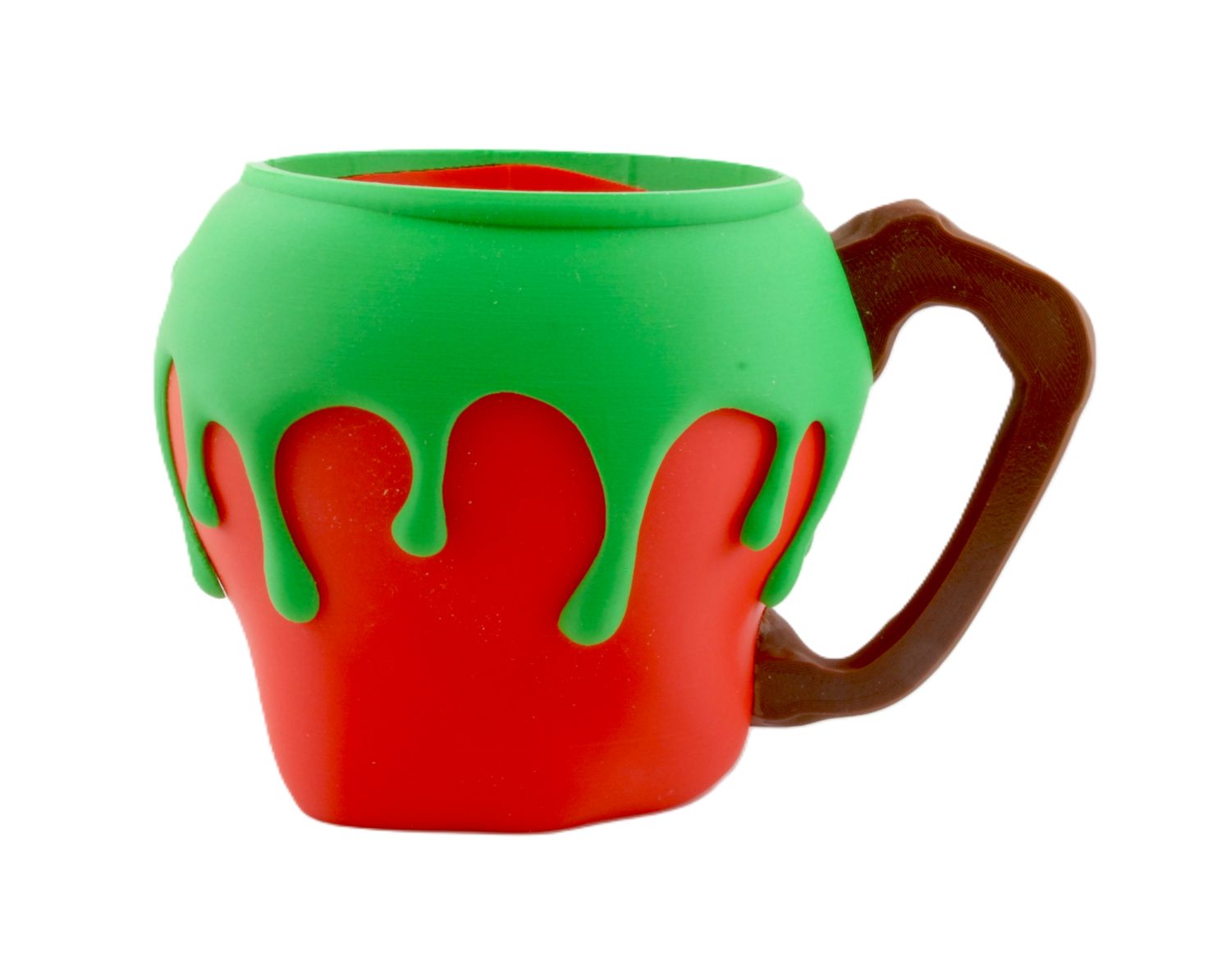 Poison Apple Ice Cream Pint Holder – 3D Printed Cozy with Skull Design | Spooky Fairytale Cup - Image 6