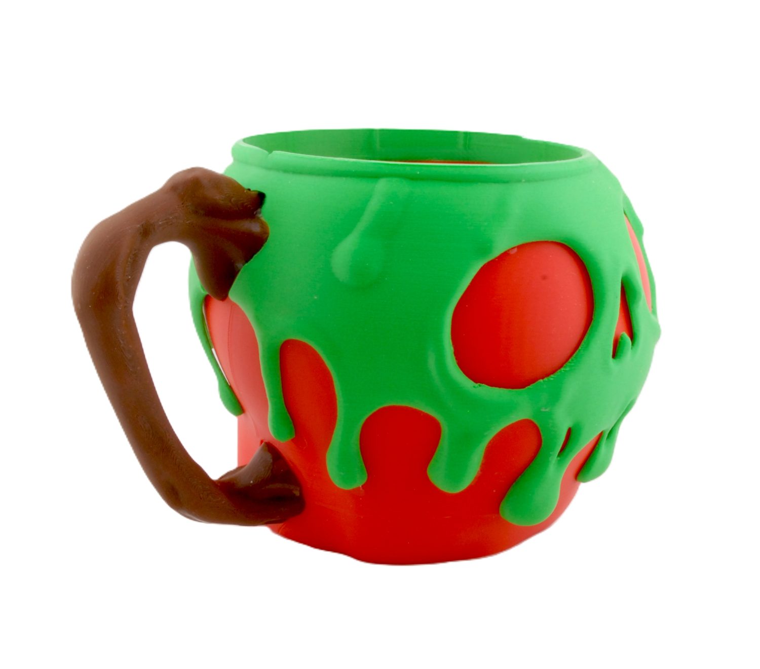 Poison Apple Ice Cream Pint Holder – 3D Printed Cozy with Skull Design | Spooky Fairytale Cup - Image 8