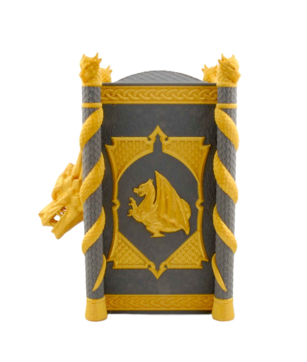 Hoard Lord Coin Bank – Dragon Piggy Bank | 3D Printed Fantasy Whimsy Vaults Coin Bank | Fusion Layer 3D Collectible - Image 7