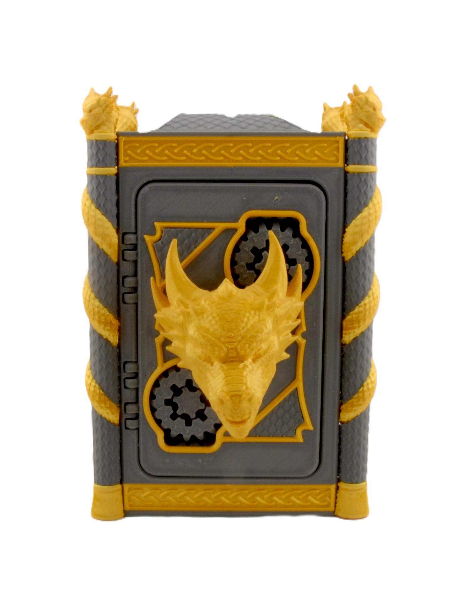 Hoard Lord Coin Bank – Dragon Piggy Bank | 3D Printed Fantasy Whimsy Vaults Coin Bank | Fusion Layer 3D Collectible - Image 10