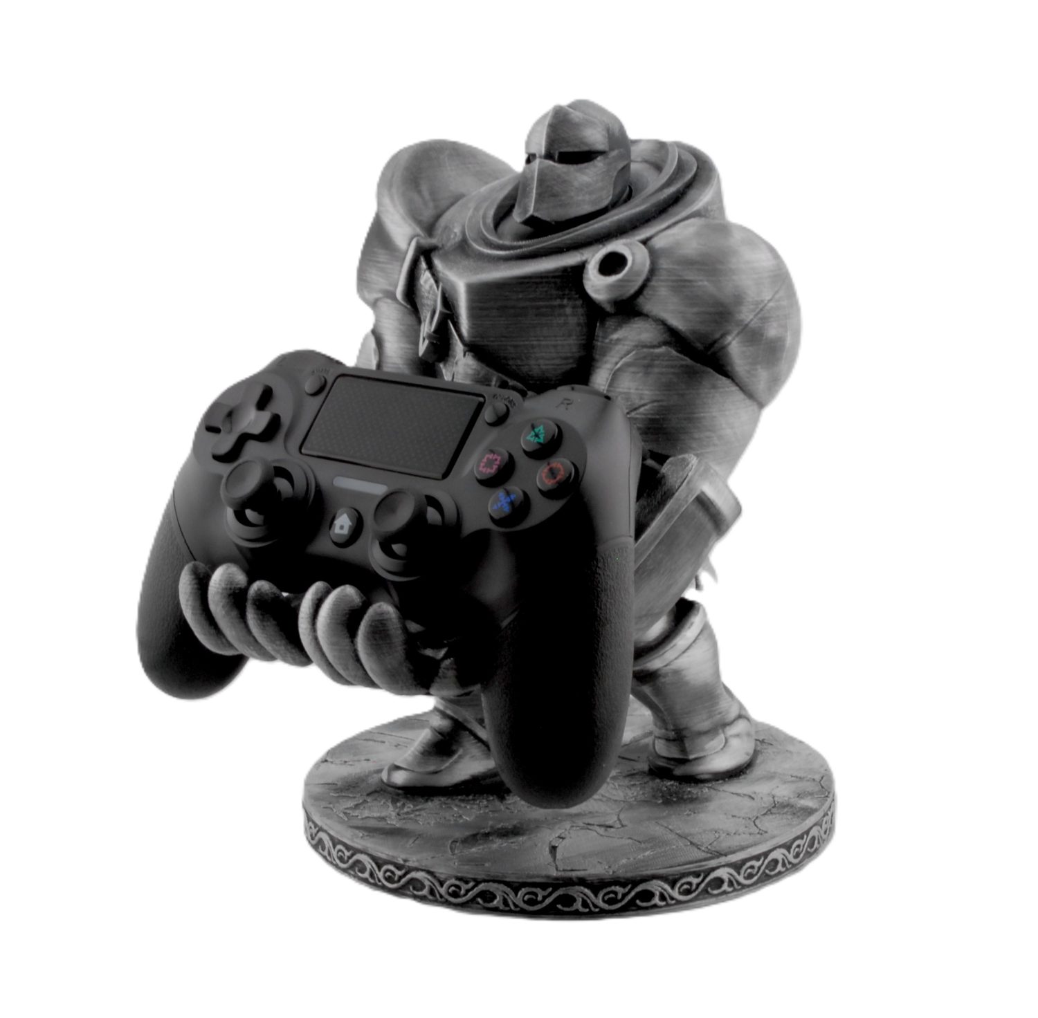 Valiant Knight Controller Holder – 3D Printed Medieval Warrior Stand | Gaming Accessory for PS5, Xbox & More