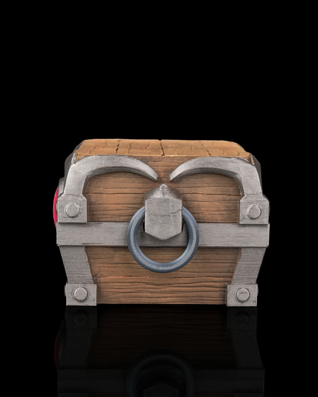 eyekeep chest deck box – 3d printed fantasy card storage | treasure chest with eye for magic, pokémon, yu gi oh! & tcg players