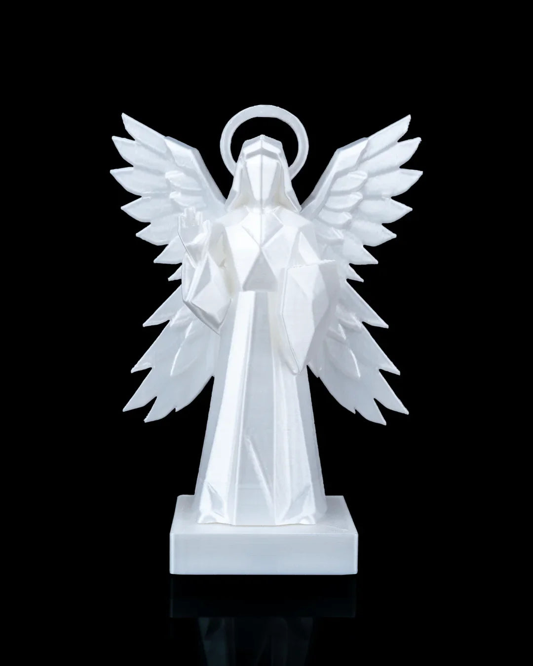 Four-Winged Angel Statue - Fusion Layer 3D