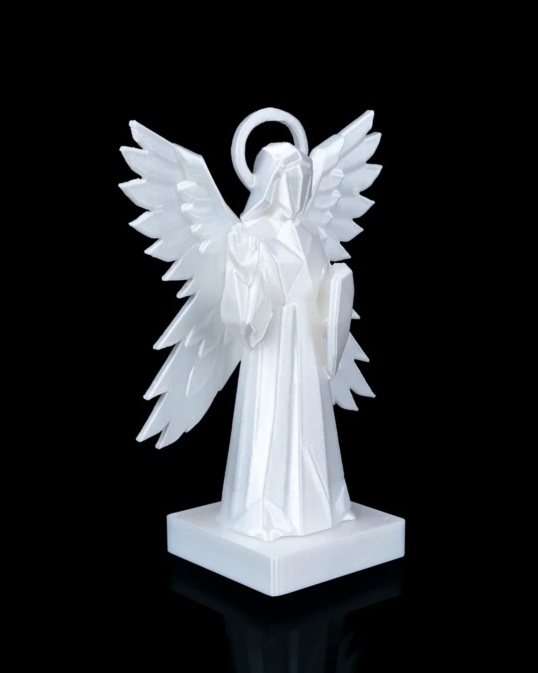 Four-Winged Angel Statue - Fusion Layer 3D