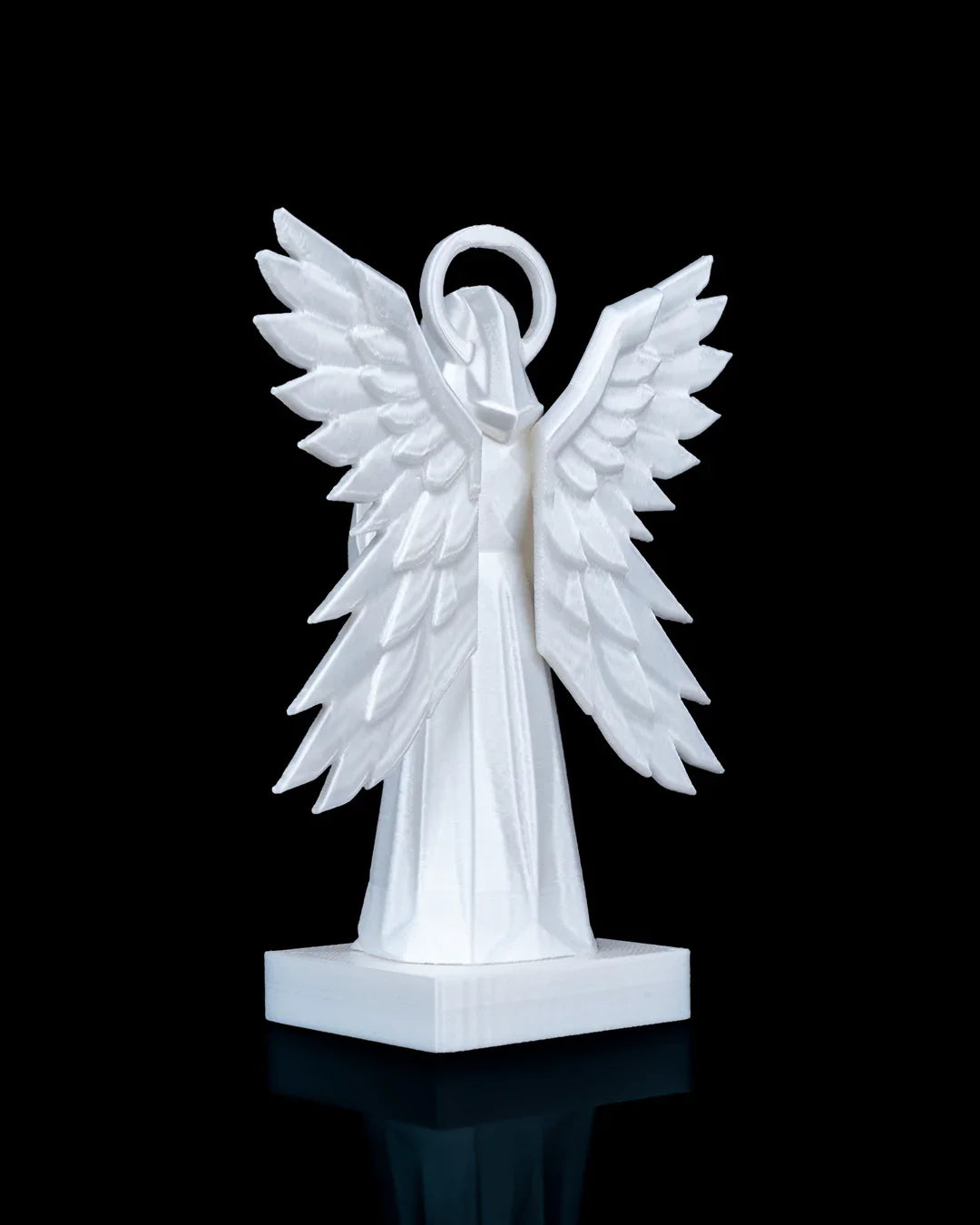 Four-Winged Angel Statue - Fusion Layer 3D