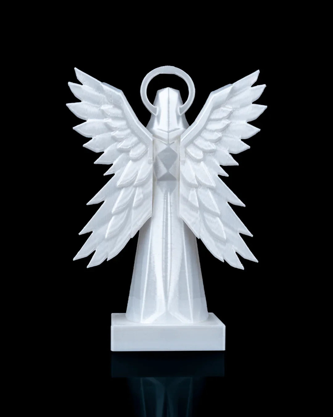 Four-Winged Angel Statue - Fusion Layer 3D