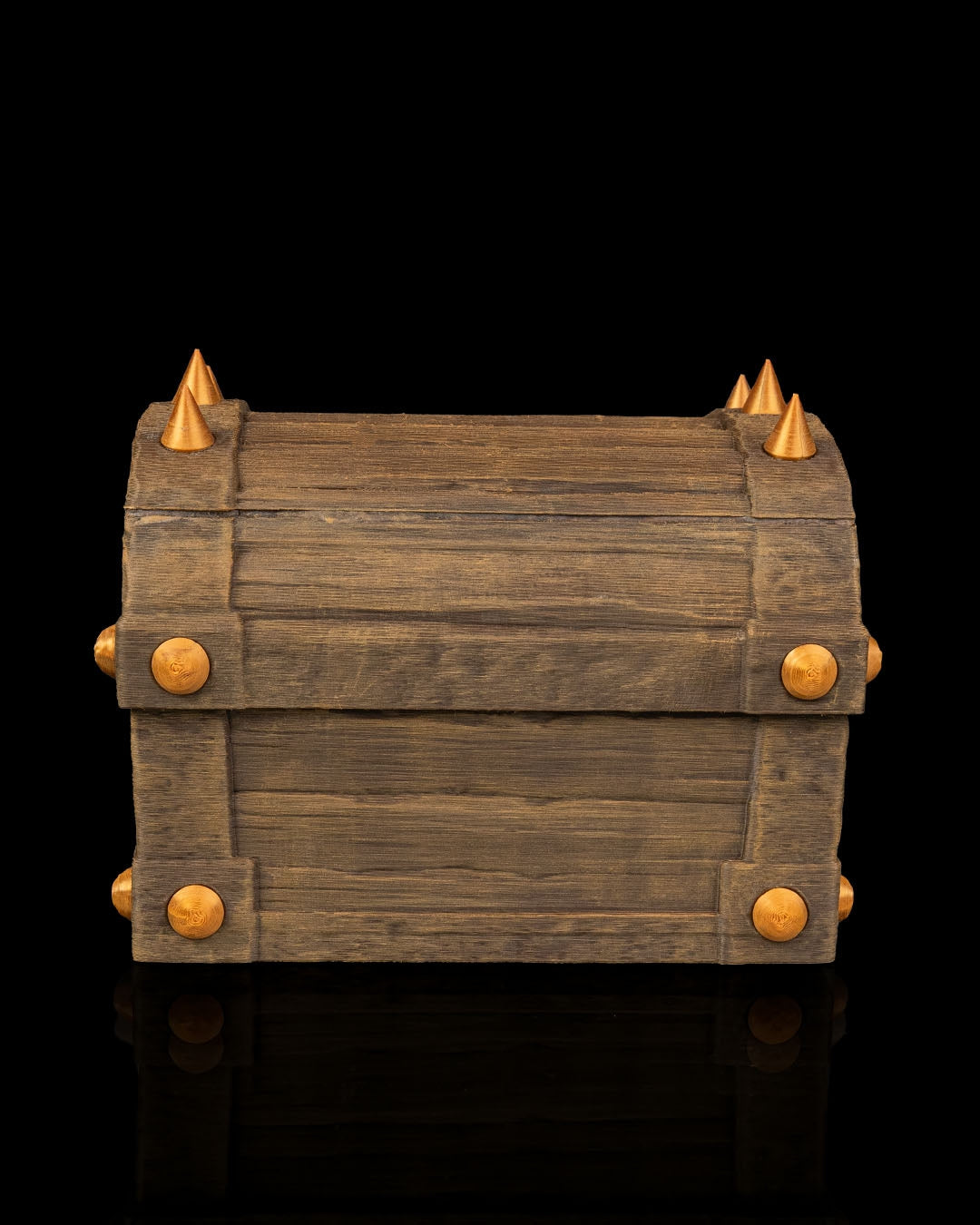 greedy chest monster deck box – 3d printed card storage with fangs & tongue | fantasy tcg box for magic, pokémon & yu gi oh!