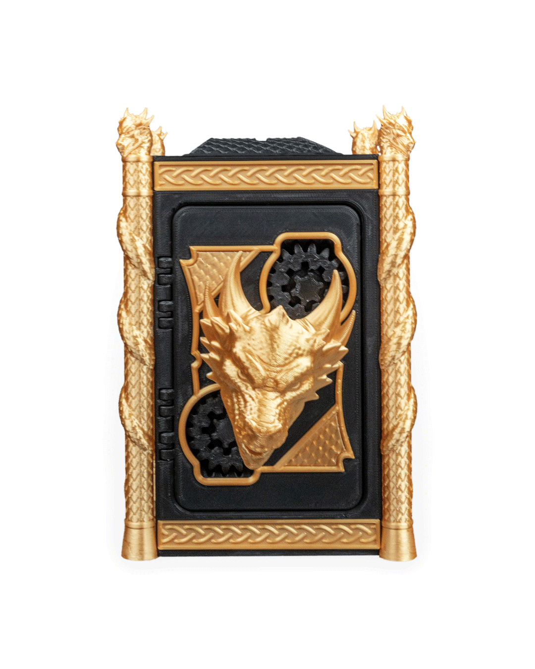 Hoard Lord Coin Bank – Dragon Piggy Bank | 3D Printed Fantasy Whimsy Vaults Coin Bank | Fusion Layer 3D Collectible - Image 19