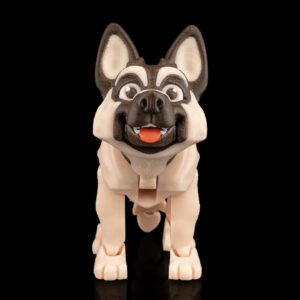 Jerry the German Shepherd – Loyal, Brave, and Ready to Play - Fusion Layer 3D