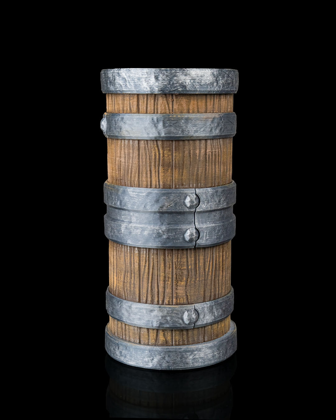 keg of fate rpg dice tower – 3d printed barrel dice roller & storage box | tabletop dice tower for dungeons & dragons & ttrpgs
