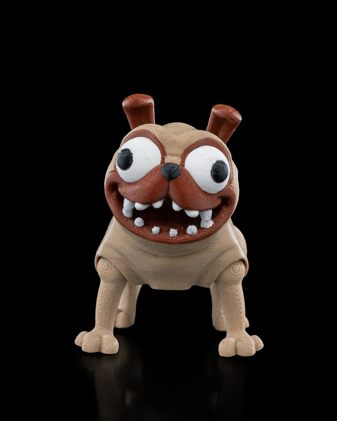 Frankie – The Squishy-Faced Sidekick - Fusion Layer 3D