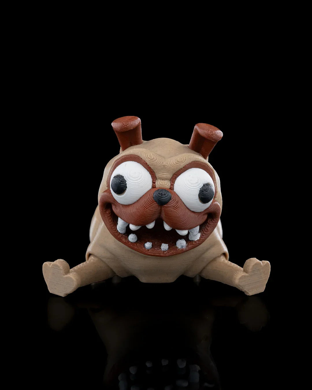 Frankie – The Squishy-Faced Sidekick - Fusion Layer 3D