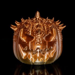 Spiked Pumpkin Candy Bucket – A Hauntingly Cool Treat Holder - Fusion Layer 3D