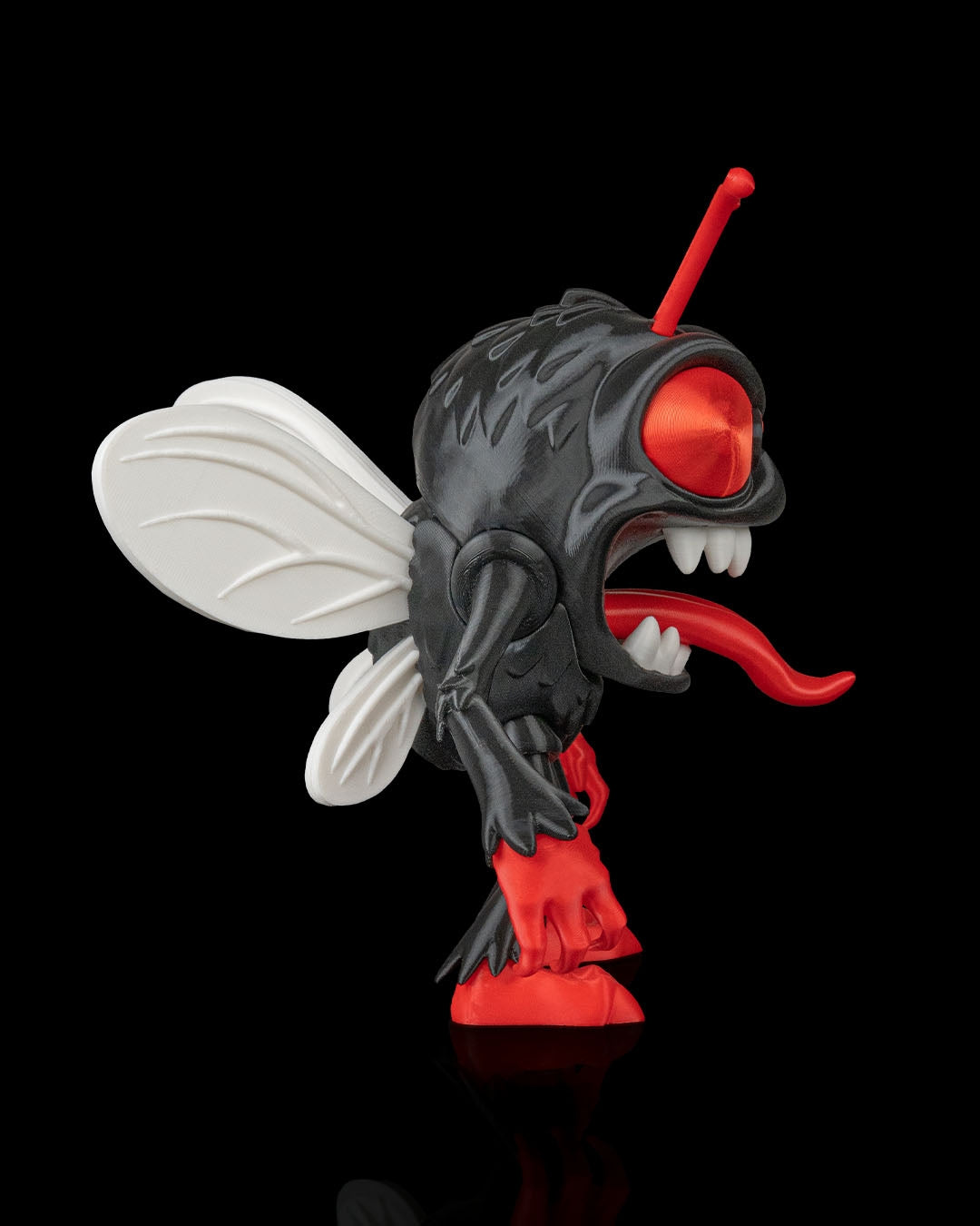 buzzkill fly monster – creepy keepers halloween figure | 3d printed horror toy | creepy cute spooky collectible