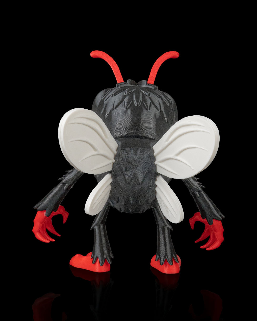 buzzkill fly monster – creepy keepers halloween figure | 3d printed horror toy | creepy cute spooky collectible