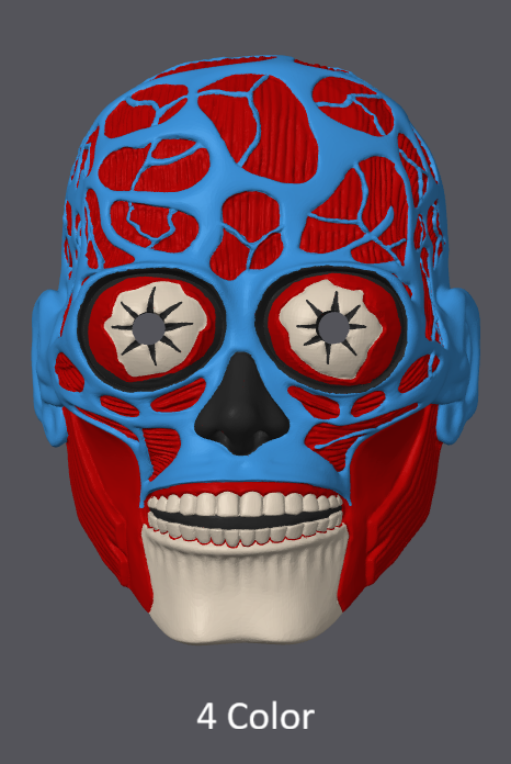They Live Alien Mask – 3D Printed Horror Movie Mask | Multi-Color Sci-Fi Costume Prop | Halloween Cosplay Mask by Fusion Layer 3D