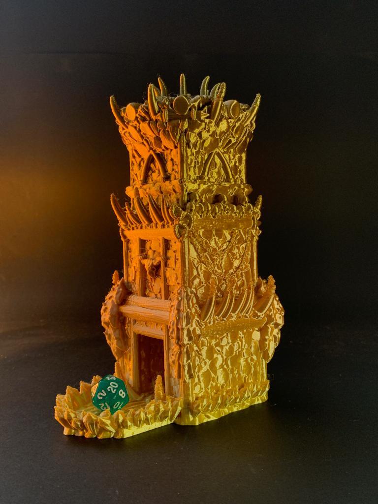 Orc Warcry Dice Tower - Fusion Layer 3D