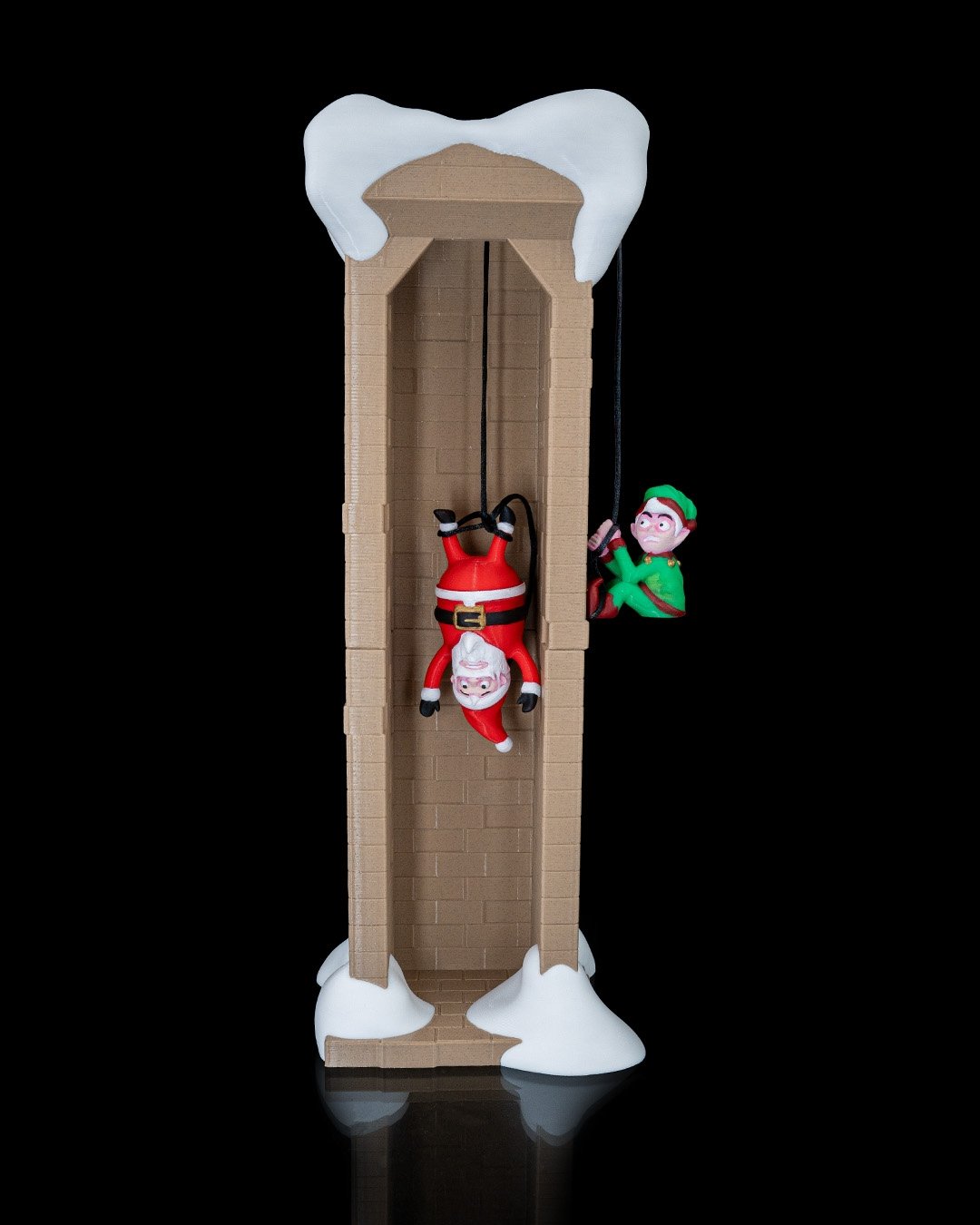 Santa’s Advent Rescue – 3D Printed Christmas Countdown Chimney - Image 3