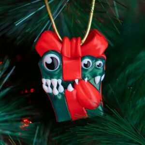 Mimigift Ornament – 3D Printed Creepy Christmas Present Decoration