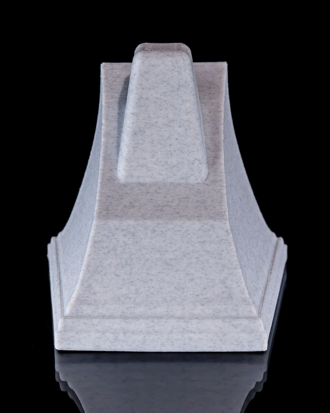 Father Christmas Nordic Bust – 15 cm (5.9 in) 3D Printed Stone Finish Santa Sculpture - Image 7