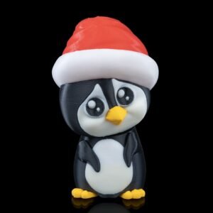 Flipper the Penguin Ornament – 3D Printed Christmas Tree Decoration